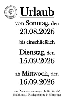 Oster - und Pfingstpause 2026