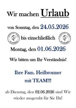 Öffnungszeiten Ostern