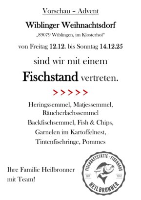 Vorschau auf Wildinger Weihnachtsdorf