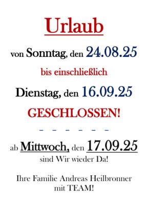 Urlaub